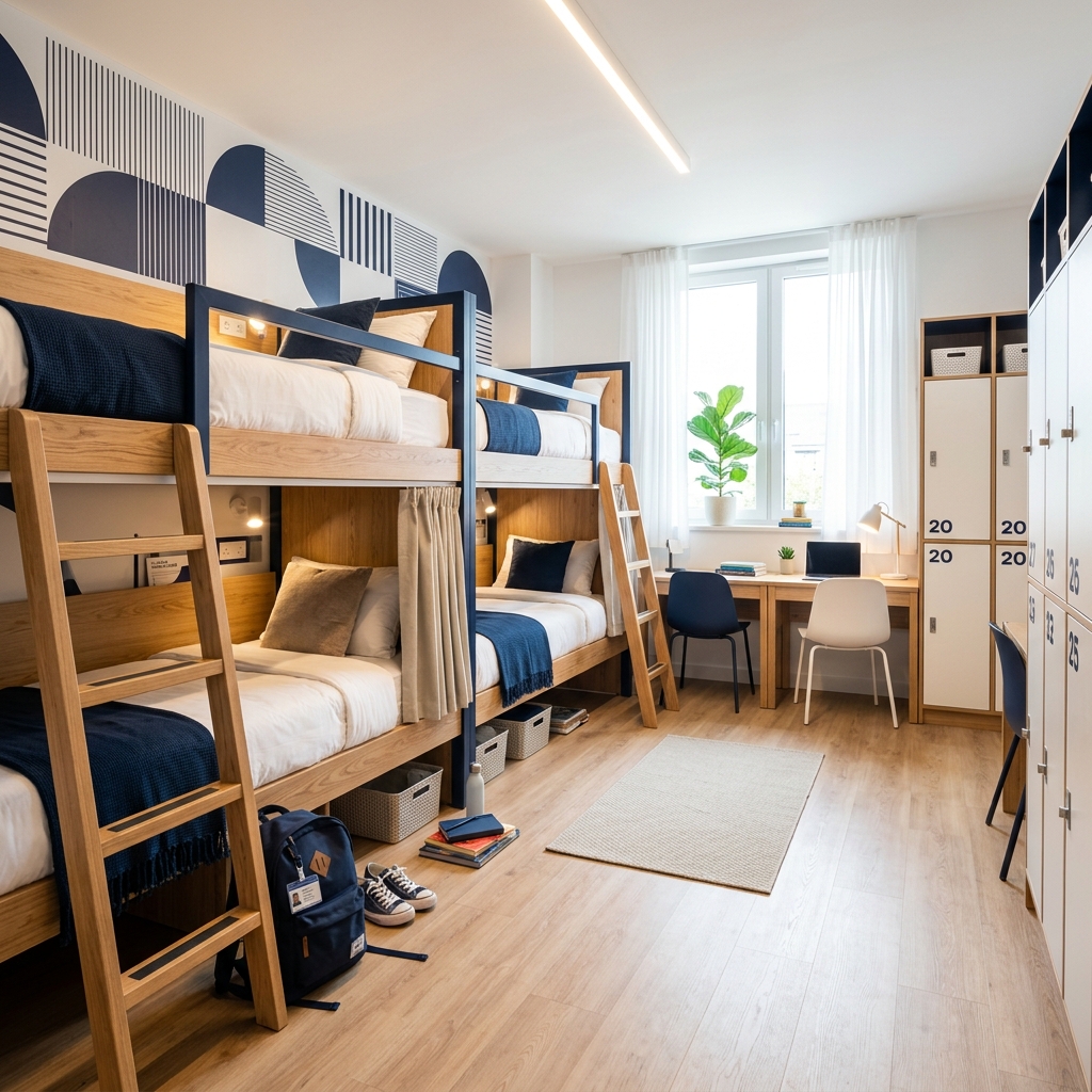 4-Bed Dormitory Room